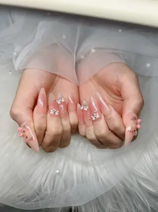 ネイル Lee Nails チップ長さだし専門店のネイルデザイン