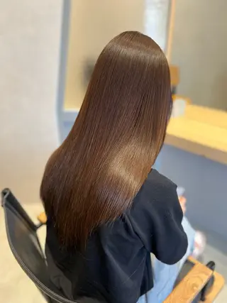 セミロング 小池 夏美のヘアスタイル