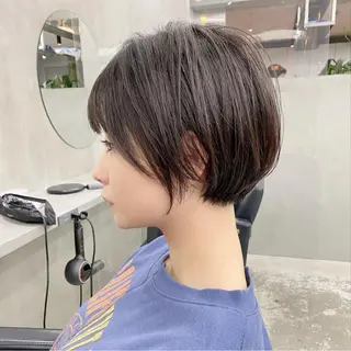 ショート カラー 👑ボブはお任せ ミヤノ👑のヘアスタイル