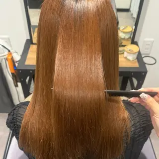 セミロング rion🌛 /都島/透明感カラーのヘアスタイル