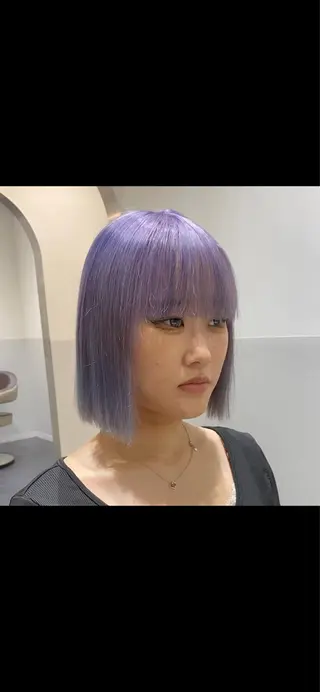 ショート カラー ヘアアレンジ 🫧髪質改善/透明感 レイヤー/サスケ🫧のヘアスタイル