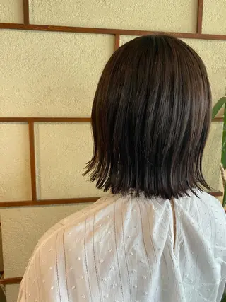 ミディアム 白井 雅美のヘアスタイル