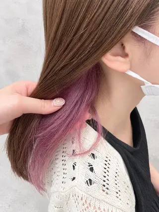 ロング カラー 🫧ツヤ髪/透明感 カラー🫧AOIのヘアスタイル