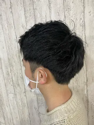 ショート メンズ 勝河 怜楊のヘアスタイル