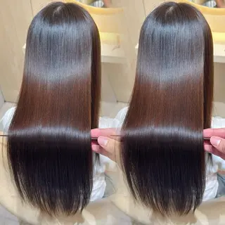 ロング カラー 美髪縮毛矯正✨🫧 レイヤー川村利幸のヘアスタイル