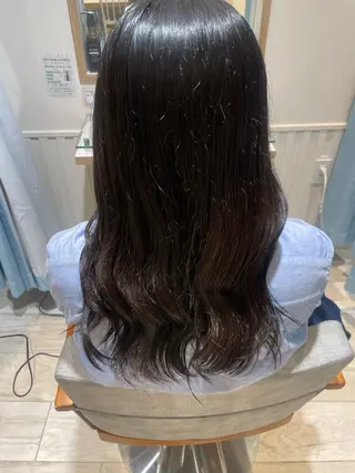 ロング カラー 大川 夏実のヘアスタイル