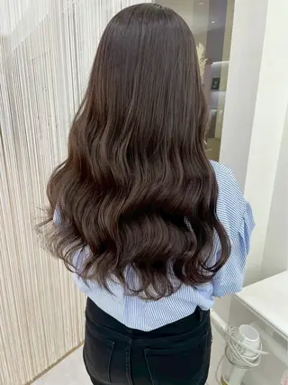 ロング カラー ParveMix シンザトユヅキのヘアスタイル