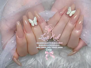 セミロング Linanail Nambaのマツエク・マツパデザイン