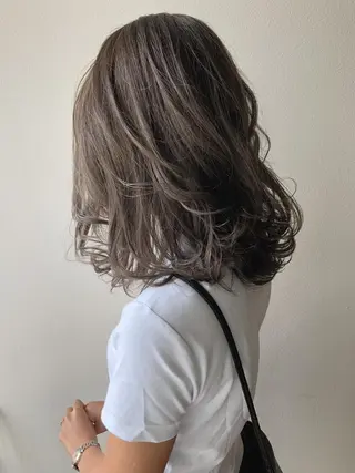 ミディアム peige 斉藤✨大人ヘアー✨のヘアスタイル