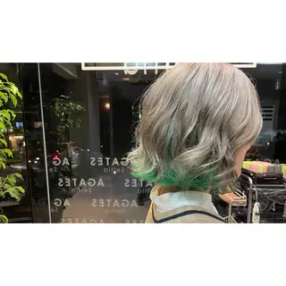 ショート カラー 齊藤 賢祐のヘアスタイル