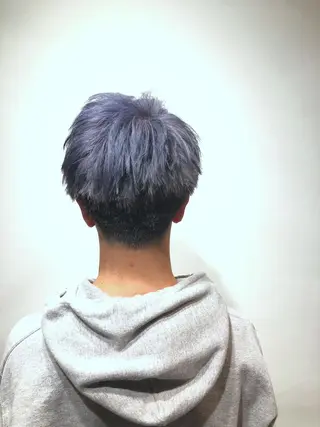 カラー メンズ 中野 竜介のヘアスタイル