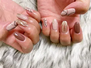ネイル kiki nail &brow二子玉川のネイルデザイン