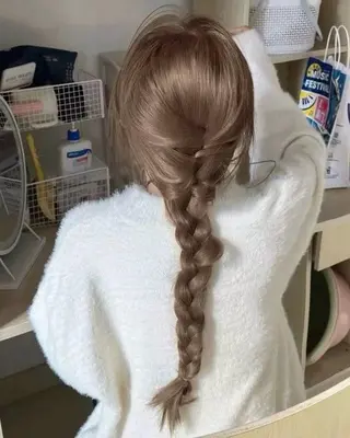 ロング カラー ヘアアレンジ 透明感カラー🎀艶髪 Anju/渋谷🎀のヘアスタイル