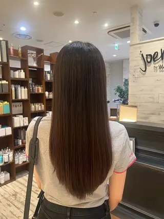 ロング AI  /暖色/ ガーリーヘアのヘアスタイル