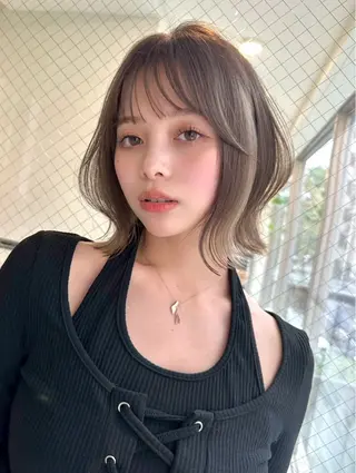 ショート カラー ヘアアレンジ 🫧透明感カラー/ Wカラー🫧namiのヘアスタイル