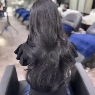 ロング カラー ヘアアレンジ 【elyts】 MISAKIのヘアスタイル