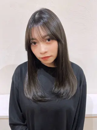 ロング カラー SET-UP北長瀬 Yurukiのヘアスタイル