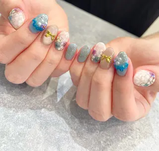 ネイル Ash関内ネイリスト 荒木のネイルデザイン