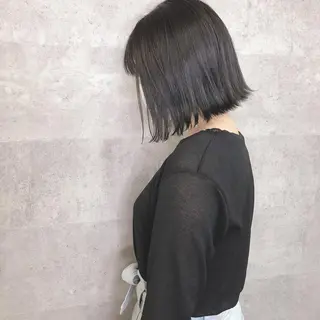 ショート カラー 髪質改善 中川 翔のヘアスタイル