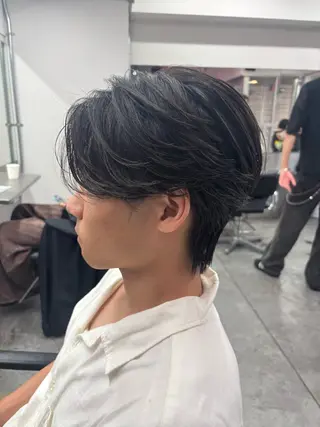 パーマ メンズ メンズ特化✨️ 韓国風パーマ🔥一八のヘアスタイル