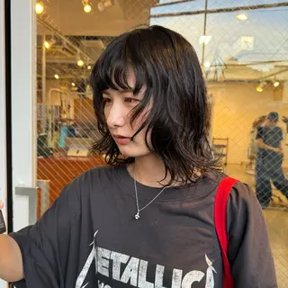 ミディアム 大宮/🌀パーマ🌀 サカイユウのヘアスタイル