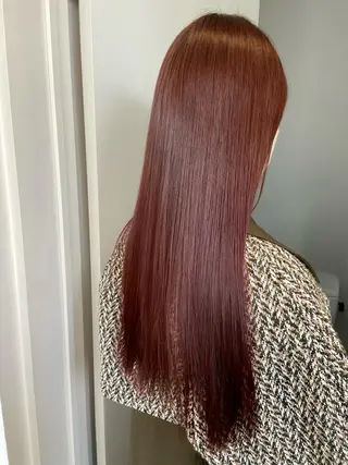 ロング カラー ショート/ウルフ ハイトーン/カイセイのヘアスタイル