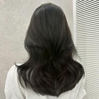 カラー 韓国風小顔カット🫧 トレンドスタイルのヘアスタイル