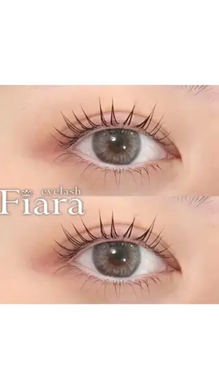 マツエク・マツパ Fiara 🎀 nanoのマツエク・マツパデザイン