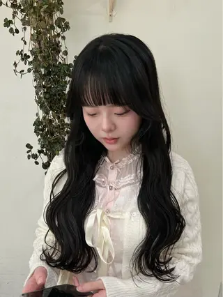 ロング ヘアアレンジ マツエク/パーマ /カラー🎀ヒカルのマツエク・マツパデザイン