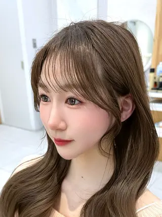 ミディアム カラー 🇰🇷韓国風くびれ ヘア🇰🇷中村優大のヘアスタイル