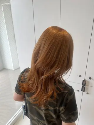 セミロング カラー 🎀透明感 カラー🎀ミズキのヘアスタイル