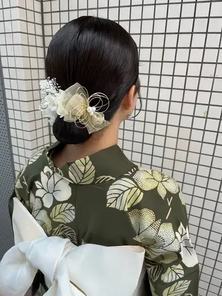 セミロング ヘアアレンジ あんざき みわのその他イメージ