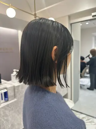 ショート カラー 韓国レイヤー✨ yasuko銀座のヘアスタイル