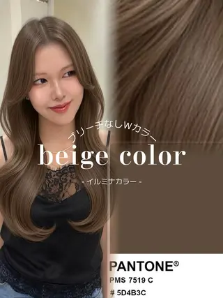 ロング hiyori🎀 トレンドレイヤーのヘアスタイル