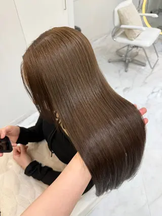 ロング 髪質改善×艶カラー / sayaka🤍のヘアスタイル