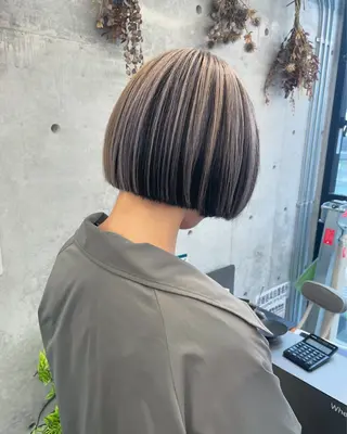 ショート カラー 艶髪/透明感カラー tawadaのヘアスタイル