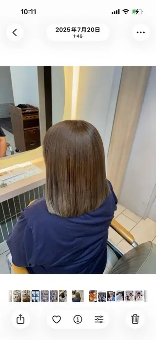 カラー 🩵ASAHI🐷 モデル募集中のヘアスタイル