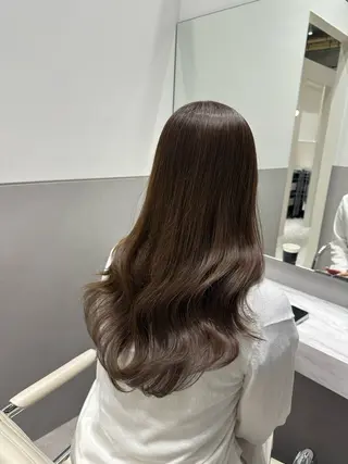 ロング カラー 銀座/ヘアセット/ 島村美帆のヘアスタイル