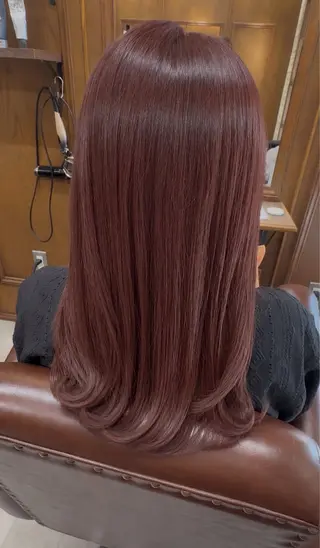 セミロング 艶髪💎CLUTCH 透明感🫧RIHOのヘアスタイル