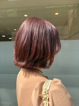 ショート rio/ボブ /ブリーチカラー🫧のヘアスタイル