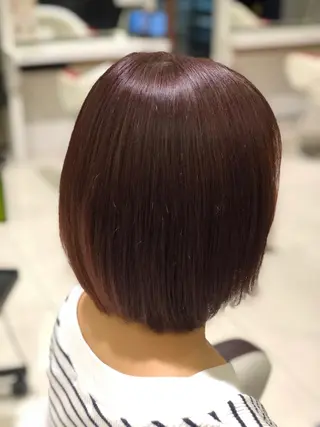 カラー ショートカット │ 白髪ぼかし│ゆうまのヘアスタイル