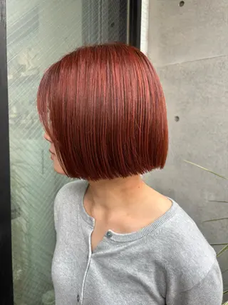 ショート カラー みぞぐち じゅりのヘアスタイル
