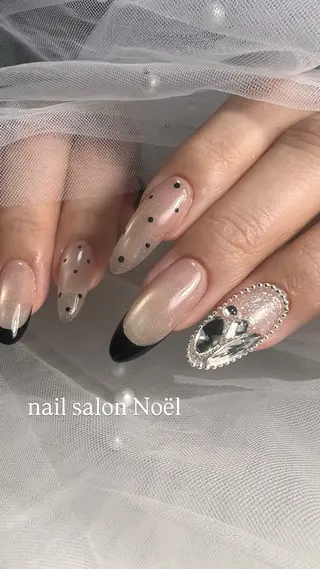 ネイル nail salon Noël_赤磐のネイルデザイン
