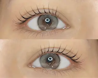 マツエク・マツパ miiia lash＊erinaのマツエク・マツパデザイン