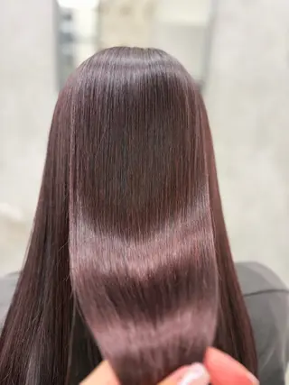ロング カラー すぐ巻ける縮毛矯正 🍀勝倉　麗のヘアスタイル