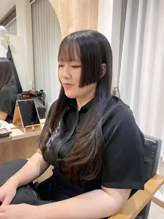 ロング 王道かわいい🤍ベー ジュカラー＊里々花＊のヘアスタイル