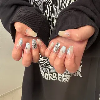 セミロング 🦋Nail Amo🦋のネイルデザイン