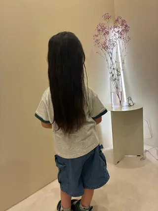 キッズ ReAN あおいのヘアスタイル