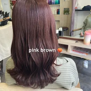 ミディアム カラー 吉村 夏椰のヘアスタイル