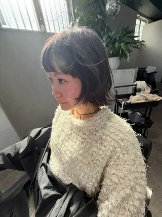 ショート カラー 城 慎太郎のヘアスタイル